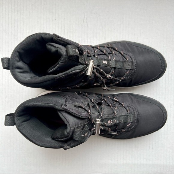 Ryka Brea Black Cold Weather Hi-Top Sneaker Booties w/ Plush Fit Women Size 8.5 - Picture 13 of 13
